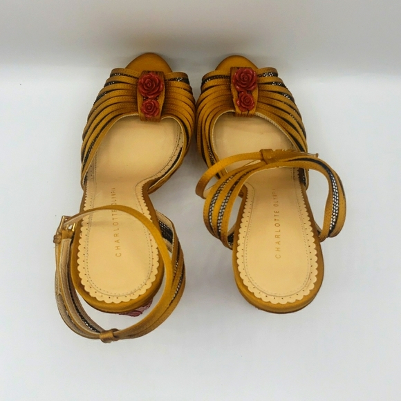 CHARLOTTE OLYMPIA SIZE 40 THIS SHOES RUNS 1 SIZE SMALLER 100% AUTHENTIC - Picture 7 of 17